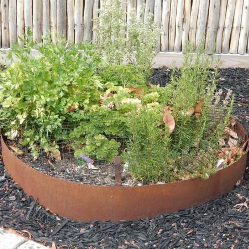 Weathered Steel Garden Edge: image 7