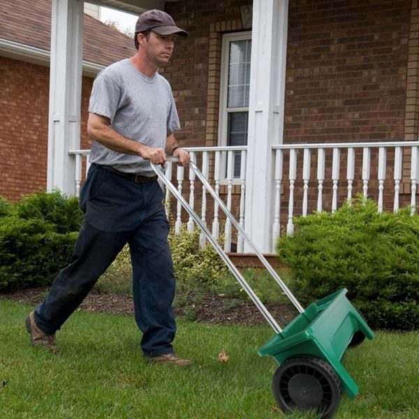 buy fertilizer spreader walk behind usa
